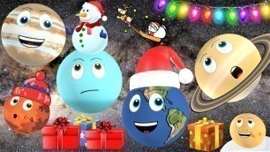 'Christmas Planets for Kids | Planet Song'