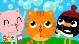 'Pop The Bubbles | Kids Songs | Super Simple Songs'
