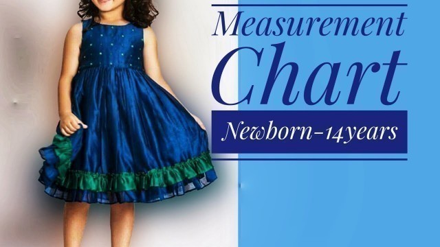 'Frock Measurement Chart Malayalam/Newborn baby to14 years/ Most Requested Video/Useful Sewing Tips'