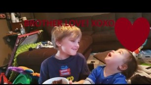 '#babylove #kids #music Big Brother Expressing Love for His Younger Baby Brother!'