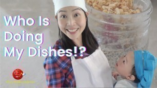 'DIY Chia Pudding, Superfood for the Brain |My Dishwashing kid | Learning Measurement and sequence'