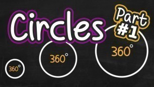 'Circles Video for Kids (Part #1): Understanding the Measurement of a Circle | Star Toaster'