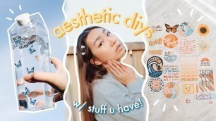 '✨aesthetic diys w stuff u have at home (proceeds donated to BLM) | JENerationDIY'