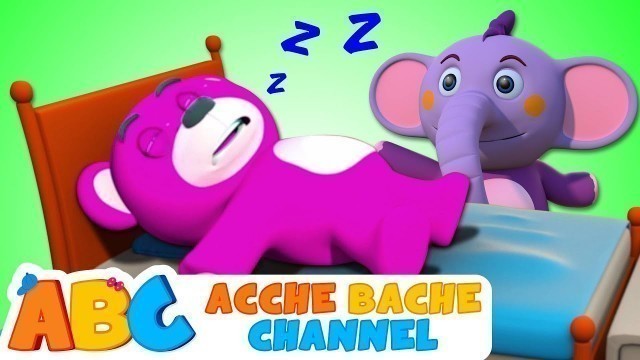 'ABC Hindi | Colorful Teddy Bears- रंग सीखें हिंदी में | Hindi kids songs | Acche Bache Channel'