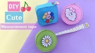 'How to make paper measurement tape | DIY paper measurement tape /DIY paper tape'