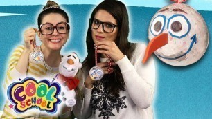 'DIY Olaf Frozen Ornament Craft! Fun Kids\' Christmas DIYs! | Arts & Craft with Crafty Carol'