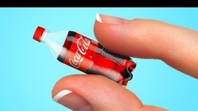'MINI COLA || 28 AWESOME DIYs TO MAKE WHEN YOU ARE BORED'