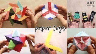 '6 Cool And Easy DIY Toys For Kids | Summer Holidays Crafts'