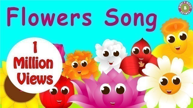 'Flowers Song | Toddler Rhymes | Educational Kids Song | Bindi\'s Music & Rhymes'