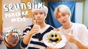 'Stray Kids Seungmin and Felix\'s pancake disaster'