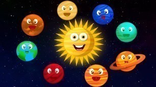 'lagu planet tata surya untuk anak-anak belajar planet galaksi planet song Kids Educational Rhymes'