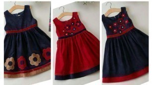 'Beautiful 2020 summer collection baby frocks design/little kids outfits 2020 Fashion'