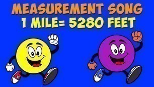 'Measurement Song: 5,280 Feet in a Mile!'