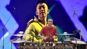 'Rich Brian - Kids (Drum Cover by Timothy Liem) (with lyrics)'