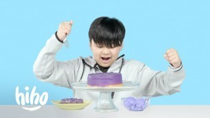 'Kids Try Ube Desserts | HiHo Kids'