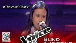 'The Voice Kids Philippines 2015 Blind Audition: \"Empire State Of Mind\" by Rovelyn'