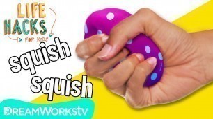 'DIY Stress Ball + More Relaxation Hacks | LIFE HACKS FOR KIDS | DIY #withme'