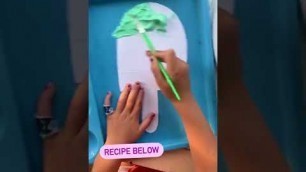 'Puffy paint Popsicles 