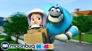 'Rocket Ship - Squirrel in SPACE!!! | Moonbug Kids TV Shows - Full Episodes | Cartoons For Kids'