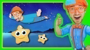 'Twinkle Twinkle Little Star by Blippi | Bedtime Songs for Kids'