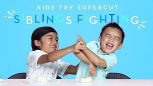 'Siblings Fighting Supercut | Kids Try | HiHo Kids'