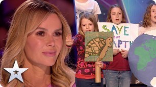 'An important SOS From The Kids: SAVE THE PLANET! | Auditions | BGT 2020'