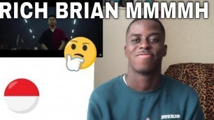 'MY FIRST EVER !! REACTION ON INDONESIAN RAP | RICH BRIAN - KIDS |'