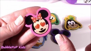 'BubblePOP Kids! Disney EMOJI Deluxe ART SET! 96 Stationery Accessories! Lip GLOSS! FUN'