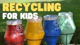'Recycling for Kids | Learn how to Reduce, Reuse, and Recycle'