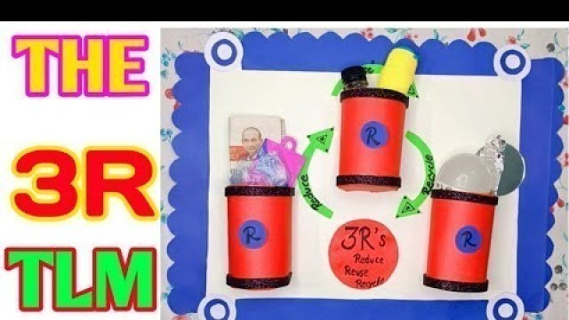 '#diy #3R #reduce #reuse #recycle #howtomake #diyvideos #3R #diycrafts 3R TLM #tlms #scinceproject'