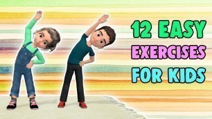 '12 Easy Exercises For Kids At Home'