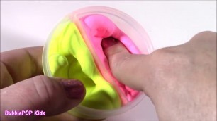 'BubblePOP Kids! Cutting OPEN Homemade Squishy! Candy CANE PUTTY! Ghost BUSTER SLIME Tube! Gold GAK!'
