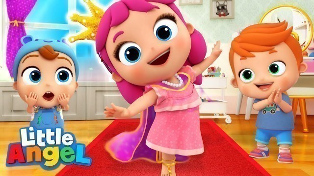 'Princess For A Day | Little Angel Kid Songs And Nursery Rhymes'
