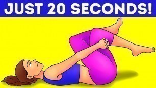 '7 Exercises to Relieve Back Pain In 10 Minutes'