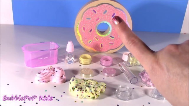 'BubblePOP Kids! DIY FLUFFY SLIME You CAN WEAR! Glam GOO! Make SLIME Accessories! Mix In Pigment & Sp'