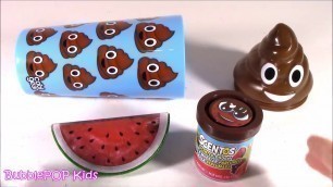 'BubblePOP Kids! Cutting OPEN My Sister\'s Homemade Squishies 2! Monkey SLIME! Watermelon! Orbeez Stre'