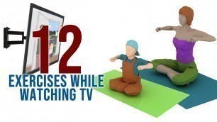 '12 Seated Exercises for Kids and parents'