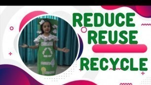 'Reduce ,Reuse , Recycle, The 3 R\'s I  Earth , Educational video for kids #aumsum#science#COVID19'