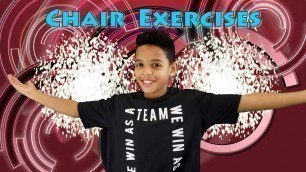 'Chair Exercises, Episode 2 - (Bicep Curls & Hovers)'