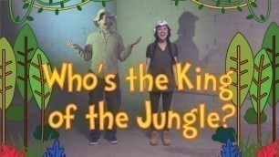 'King of the Jungle | Dance-A-Long with Lyrics | Kids Worship'