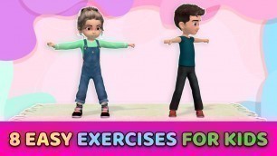 '8 Easy Exercises For Kids At Home'