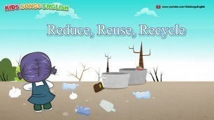 'Kids learn English through songs: Reduce.Reuse.Recycle  | Kid Song | Elephant English'