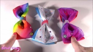 'BubblePOP Kids! Cool Maker DIY Nickelodeon JoJo Siwa BOW MAKER! Make Your Own Bows with Fabric & Gem'