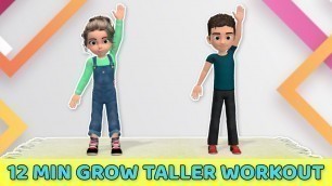 '12-MINUTE KIDS WORKOUT TO GROW TALLER – NO REPEATS'
