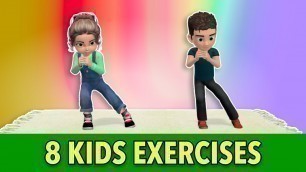 '8 Kids Exercises To Lose Belly Fat At Home'