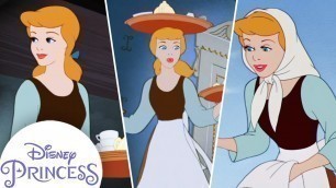 'Cinderella\'s Morning Routine | Kids Cartoon | Disney Princess'