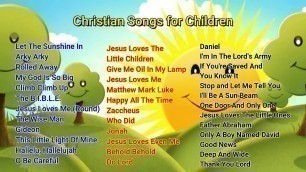 'Non Stop Christian Songs For Children | Sunday School Songs'