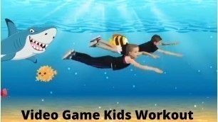 'Kids Workout (Video Game Workout) LEVEL UP! A Crocodile Adventure!'