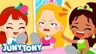 'It’s Difficult to Be a Princess | Princess Song for Kids | Kindergarten Song | JunyTony'
