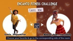 'ENCANTO workout, ENCANTO exercise for kids ENCANTO Fitness Challenge for kids workout for kids'